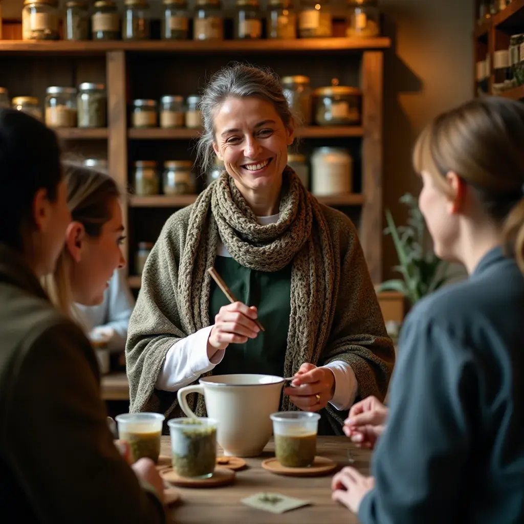 Organske biljke u staklenki za prirodnu njegu krvnog tlaka